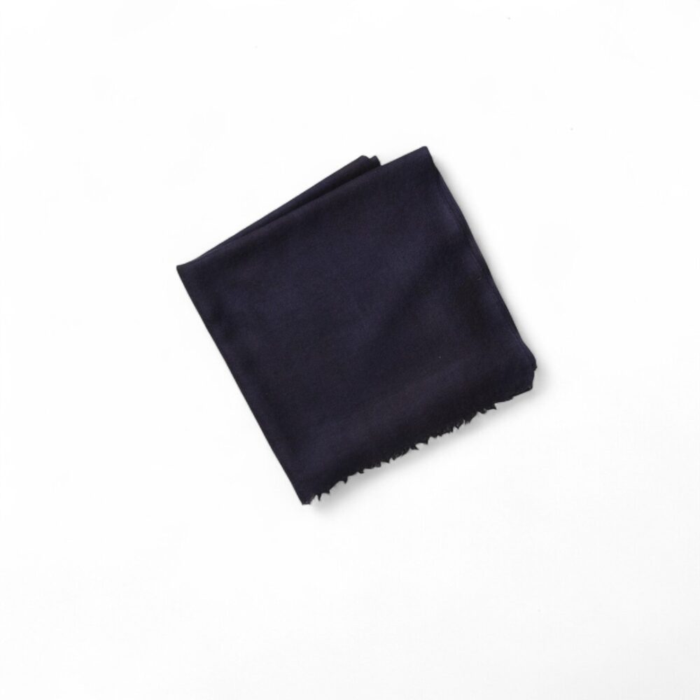 Kleiner Schal - Marineblau - Image 4