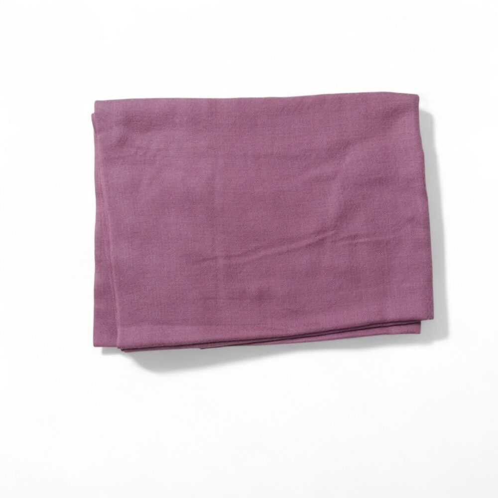 Schal - Heller Flieder - GOTS Pflanzenfärbung - Image 11