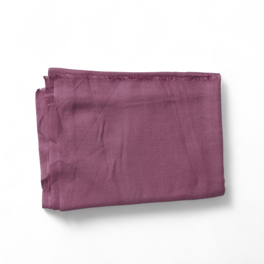 Schal - Heller Flieder - GOTS Pflanzenfärbung - Image 3